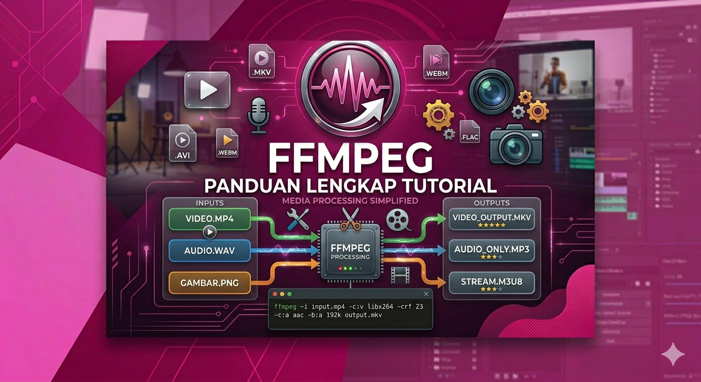 FFMPEG Generate Thumbnail + Logo + Pindah + Hapus Asli